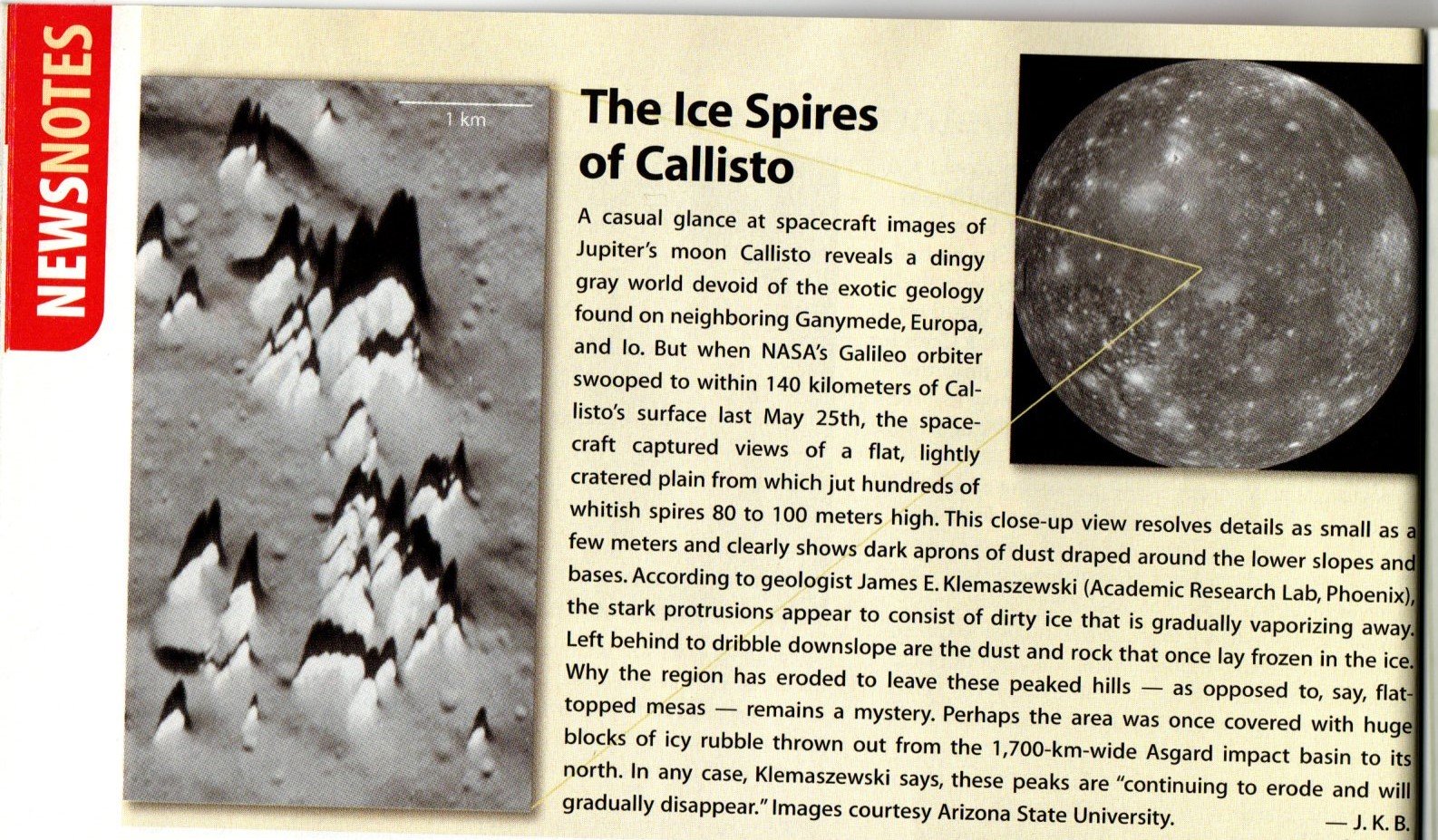 ice spires of callisto